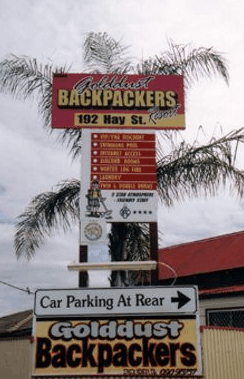 Gold Dust Backpackers YHA - E Caravan Parks