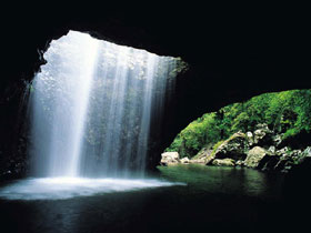 Natural Bridge, Springbrook National Park - E Caravan Parks 0