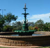 Band Rotunda and Fairy Fountain - E Caravan Parks