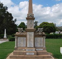 Boer War Memorial and Park Allora - E Caravan Parks