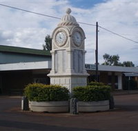 Barcaldine War Memorial Clock - E Caravan Parks