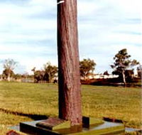 The Flood Memorial or The Stump - E Caravan Parks