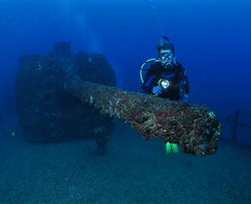 HMAS Brisbane Dive Site - E Caravan Parks 1