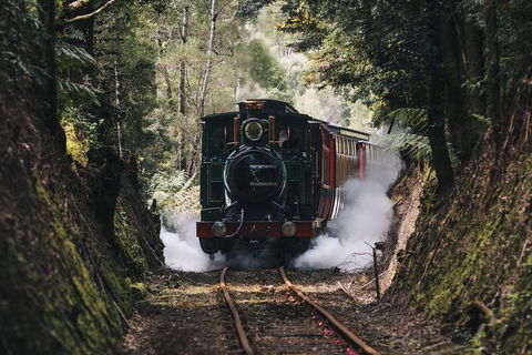 West Coast Wilderness Railway: River And Rainforest From Strahan - E Caravan Parks 0