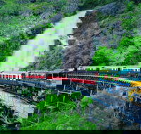 Full-Day Tour with Kuranda Scenic Railway Skyrail Rainforest Cableway and Hartley's Crocodile Adventures from Cairns - E Caravan Parks