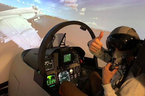F-18 Combat Fighter Flight Simulator: 60 Minutes - E Caravan Parks 0
