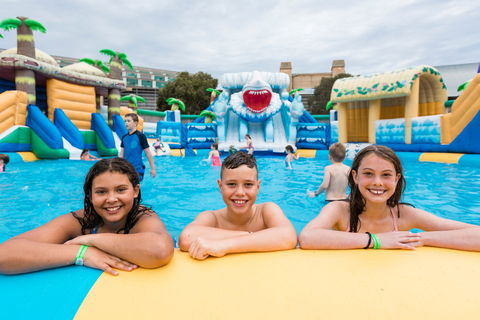 Waterworld Central - Mobile Inflatable Waterpark - E Caravan Parks 0