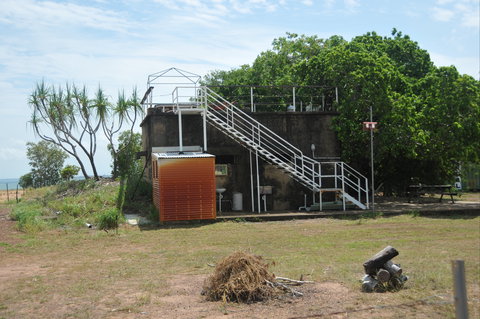 WWII Gun Emplacement Wagait Beach - E Caravan Parks 1