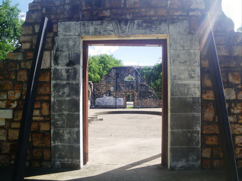 Town Hall Ruins, Darwin - E Caravan Parks 2