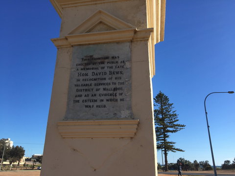 Bews Memorial, Wallaroo - E Caravan Parks 1