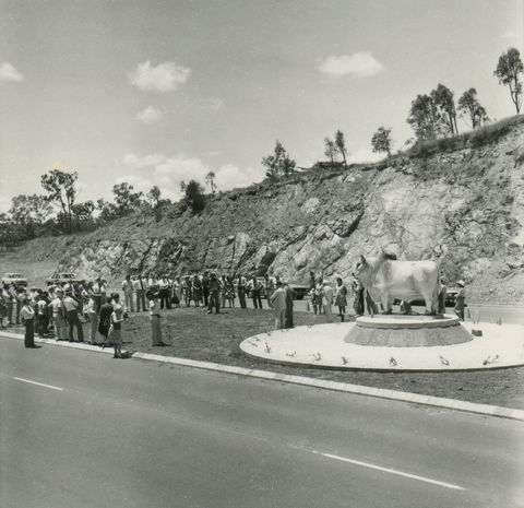 Rockhampton Bull Statues - E Caravan Parks 0