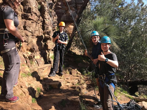 Rock Climbing In Morialta - E Caravan Parks 2