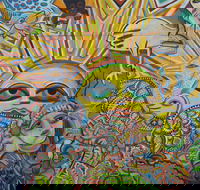 The Painting of Life by Mirka Mora - E Caravan Parks