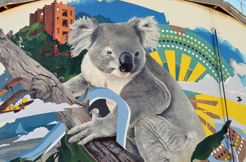 Riverina Outdoor Art Trail - E Caravan Parks 1