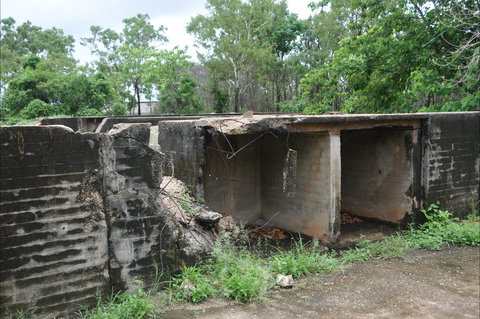 WWII Quarantine Anti Aircraft Battery Site - E Caravan Parks 1
