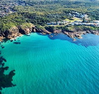 40-45 Minute Port Stephens and Stockton Beach Helicopter Flight - For 2 - E Caravan Parks