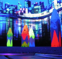 Family Fun Centres Black Light Mini Golf - E Caravan Parks