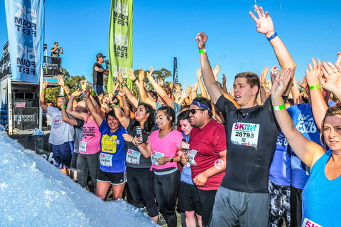 The 5K Foam Fest - Perth - E Caravan Parks 2