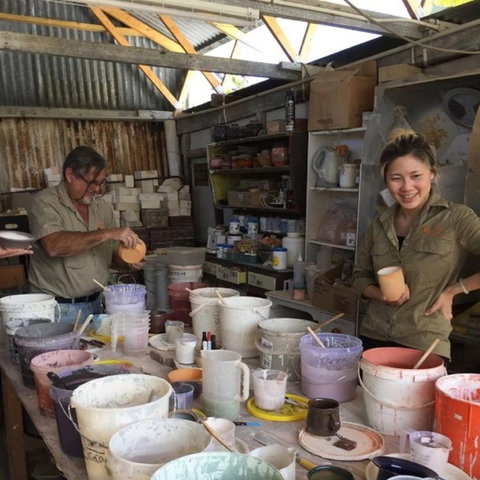 Introductory Pottery Glazing Class - E Caravan Parks 0