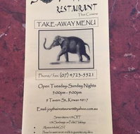 Joy Thai Restaurant - E Caravan Parks