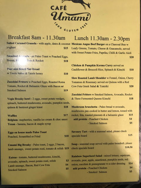 Cafe Umami - E Caravan Parks 3