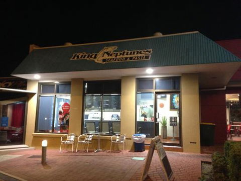 King Neptune's Seafood & Pasta - E Caravan Parks 0