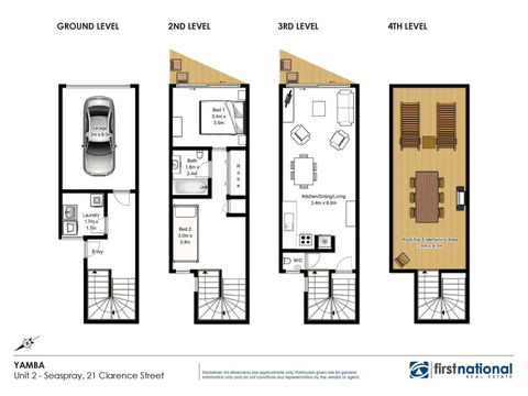 Seaspray 2 /21 Clarence Street - E Caravan Parks 2