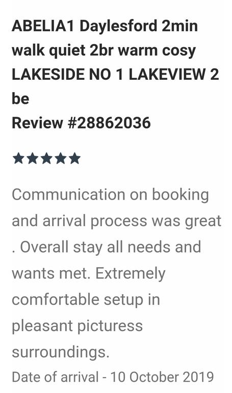 Abelia Cottages SPA LAKESIDE COTTAGE NO 1 - E Caravan Parks 3