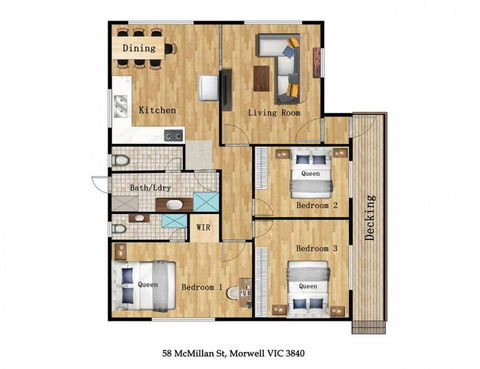 Morwell Pet Friendly 3BR Retreat Free Parking Netflix - E Caravan Parks 2