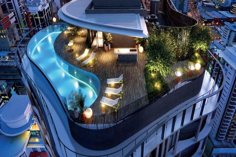 Rooftop Pool Stunning Apartment Queen Street - E Caravan Parks 2